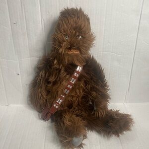 Star Wars Chewbacca Plush Toy W/ Bag 20" Disney Parks Exclusive Blue Eyes Chewy